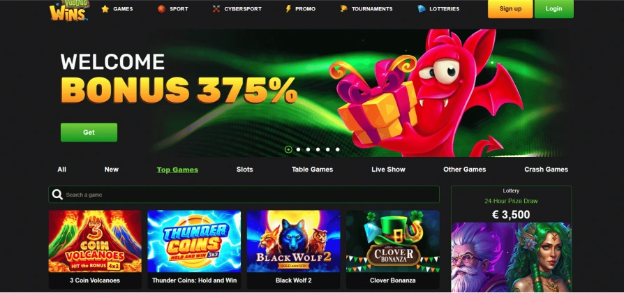 Voodoo Wins сasino